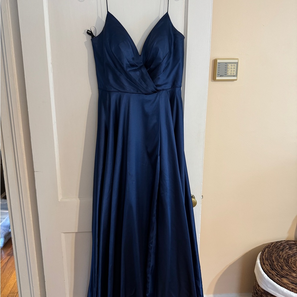 Sherri Hill gown with slit